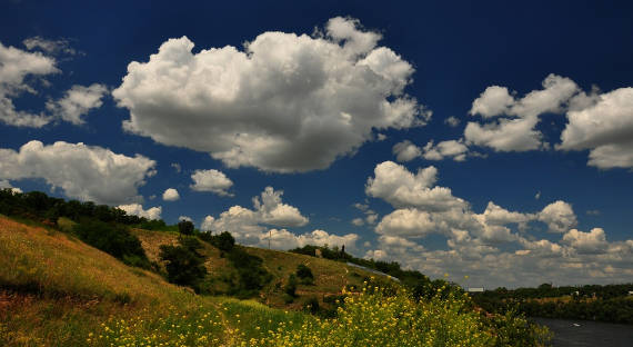 Погода в Хакасии 24 июля: Северный ветер вновь несет облака