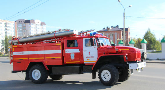 Три пожара произошли в Хакасии за минувшие сутки