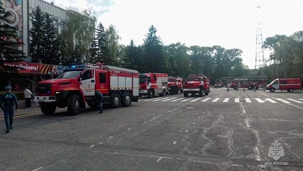 В здании правительства Хакасии произошёл пожар