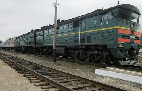 С сегодняшнего дня в Хакасии из-за ледовой переправы отменен пригородный поезд Аскиз - Абаза