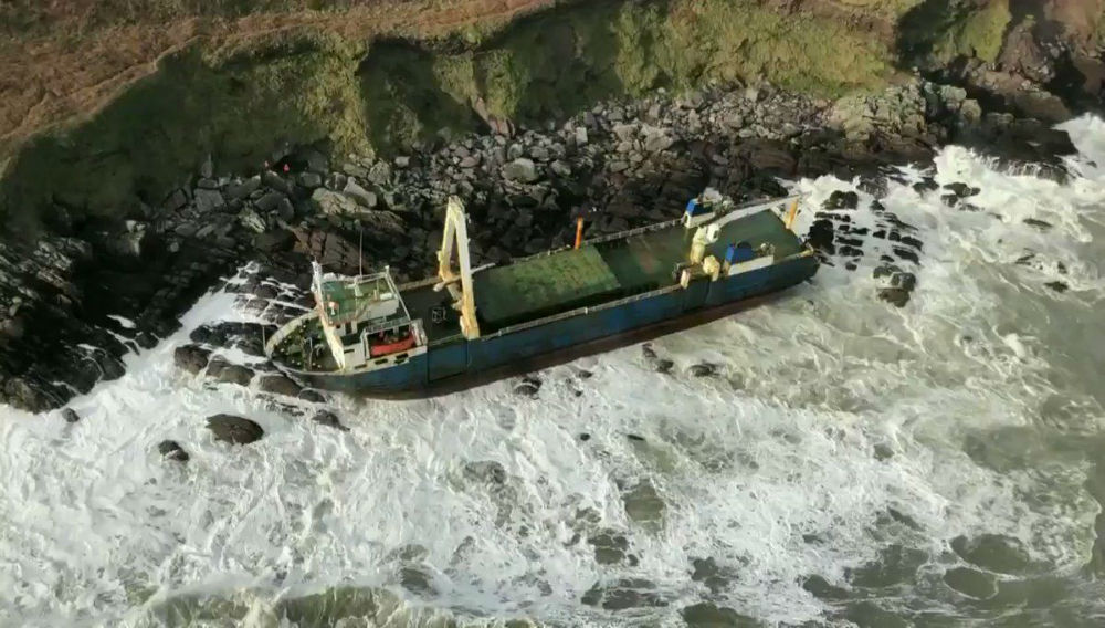 У берегов Ирландии нашли корабль-призрак
