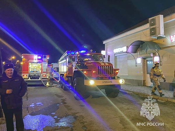 В Абакане во время пожара погиб человек