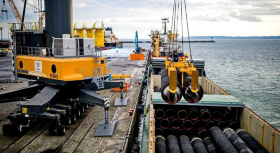 «Фортуна» возобновила строительство «Северного потока-2» в водах Дании