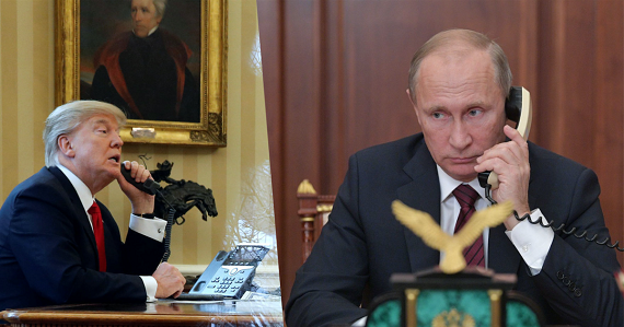 Стали известны подробности телефонного разговора Путина и Трампа