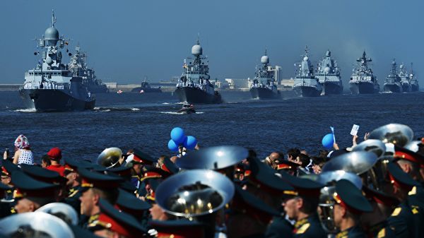 Праздник в День ВМФ России
