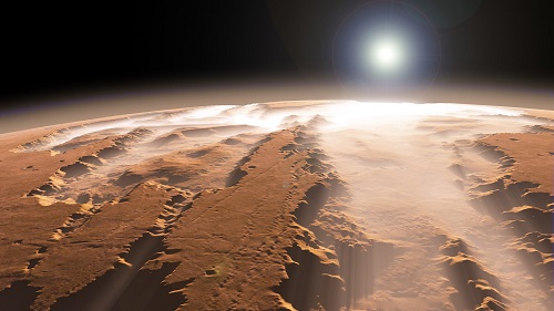 Ученые хотят окружить Марс магнитным щитом для восстановления атмосферы