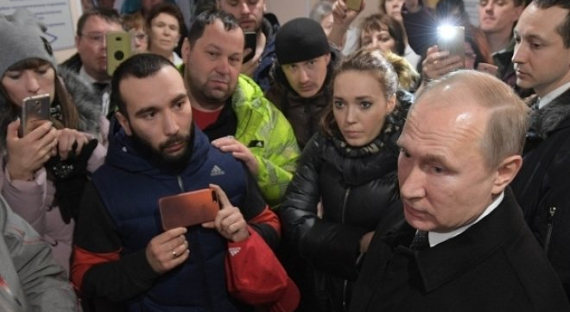 Путин встретился с кемеровчанами