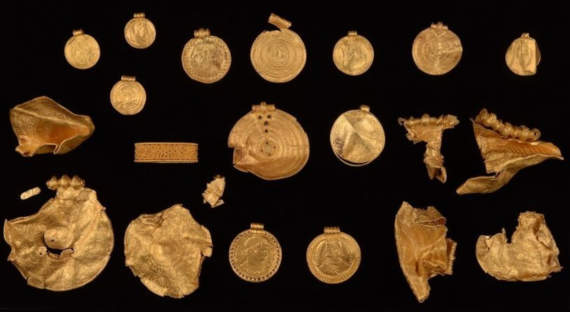 Археолог-любитель нашел золотой клад возрастом в 1500 лет