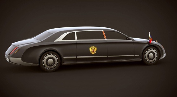 Путин оценил новый лимузин "Кортеж"