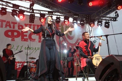 Группа “Иренек хан” представила Хакасию на фестивале в Красноярске (ВИДЕО)