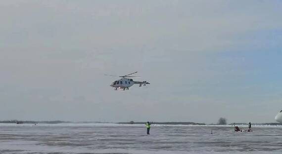Место падения вертолета Ми-8 в Карелии обнаружено