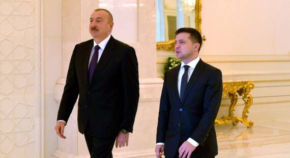 Алиев и Зеленский провели переговоры