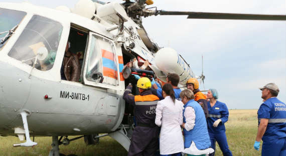 В Хакасии спасатели провели тренировку, ликвидируя жуткое ДТП (ФОТО)
