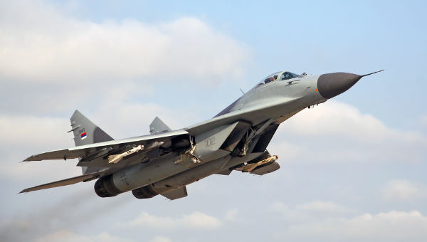 Неопознанный МиГ-29 угрожал 8-ми турецким F-16