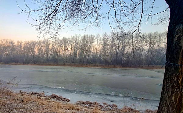 Лёд на водоёмах Хакасии окончательно не сформировался