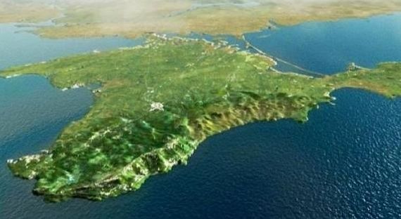 Ученые: полуостров Крым движется в сторону России