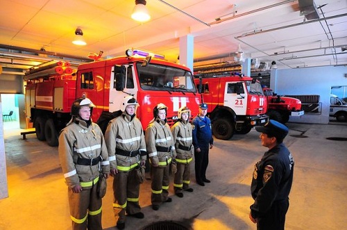 Оснащение пожарных частей Хакасии получило высокую оценку специалистов