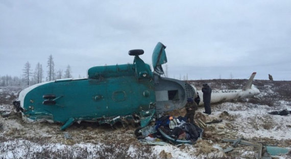 Авария с Ми-8 в Томской области: погибли два человека