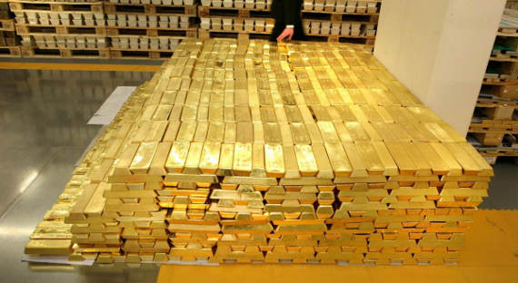 Золотовалютные резервы России снизились на 6 млрд. долларов
