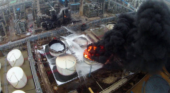 Взрыв на химическом заводе в Китае: погибли три человека