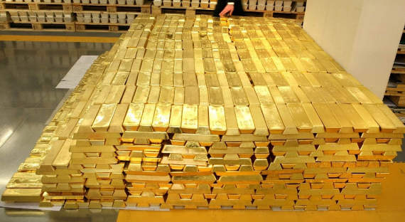 Россия заняла пятое место по запасам золота