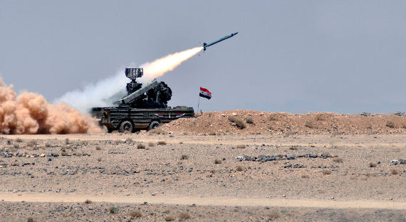 ПВО Сирии перехватили израильские ракеты