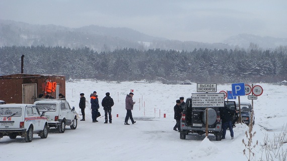 В Хакасии приготовились открыть первую ледовую переправу