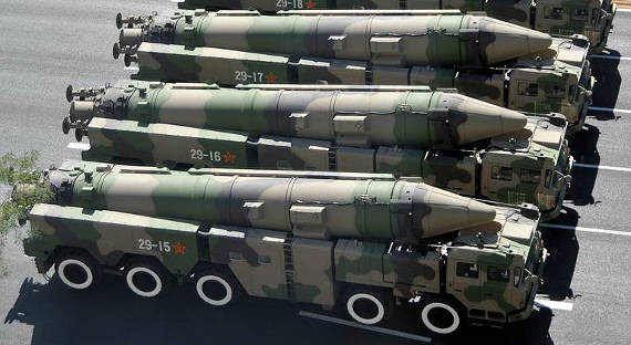 СМИ: Китай разместил межконтинентальные ракеты у границы с Россией