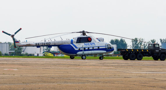 Поиски пропавшего в Иркутской области вертолета приостановлены