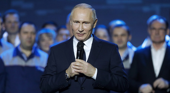 Владимир Путин объявил о выдвижении в президенты