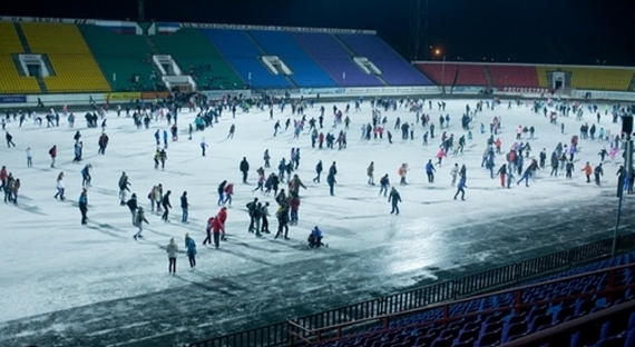 Каток спорткомплекса «Саяны» откроется 22 ноября