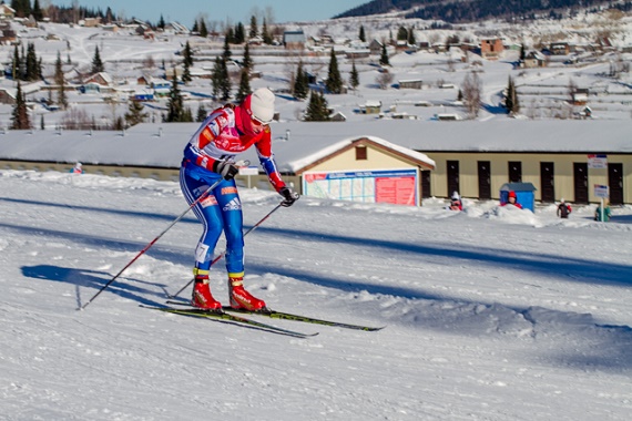 В Хакасии продолжается Кубок России по лыжным гонкам