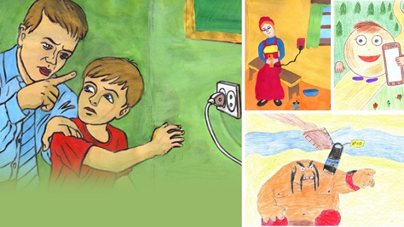 «Хакасэнерго» продолжает прием детских рисунков для создания книги