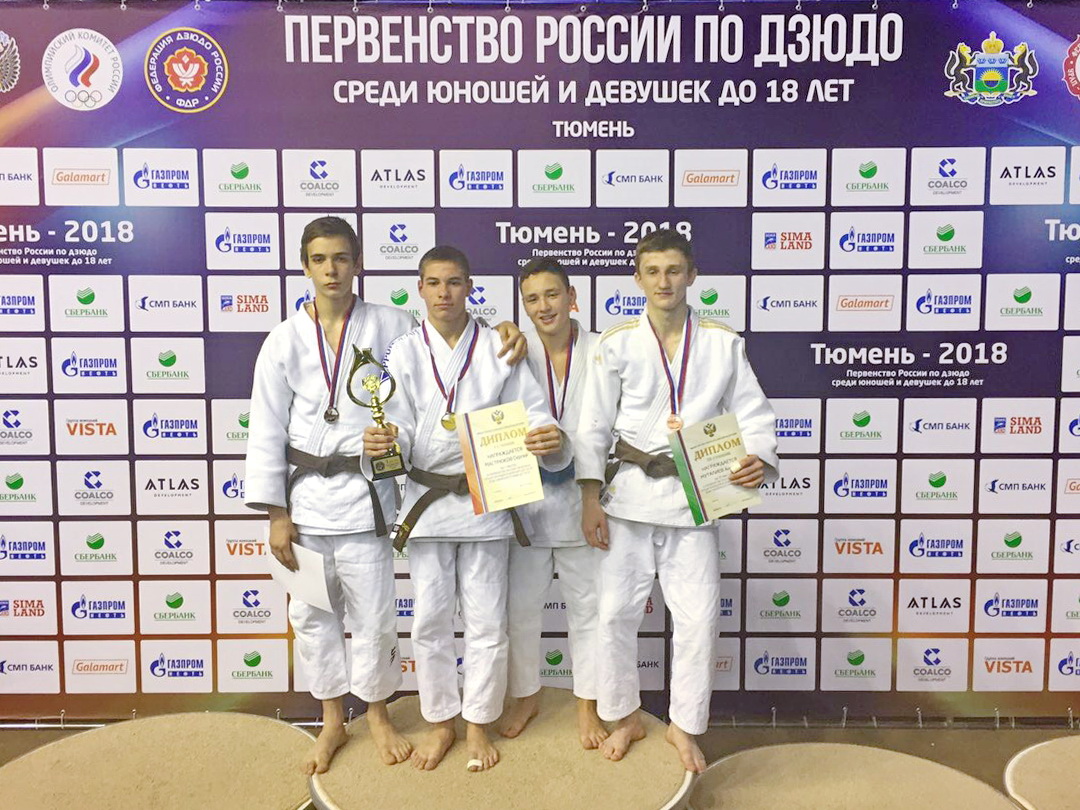 Михаил Мамаев из Хакасии завоевал серебро первенства России по дзюдо