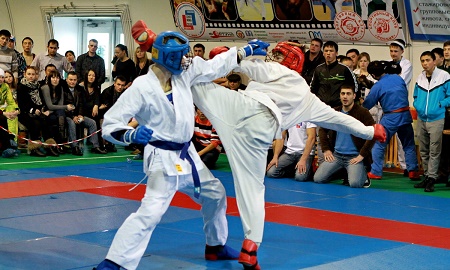 Спортсмены из Хакасии прошли в финал первенства России по рукопашному бою и греко-римской борьбе