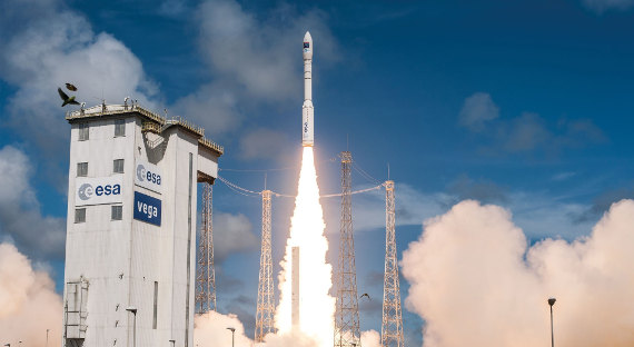 Запуск легкой ракеты-носителя Vega закончился неудачей
