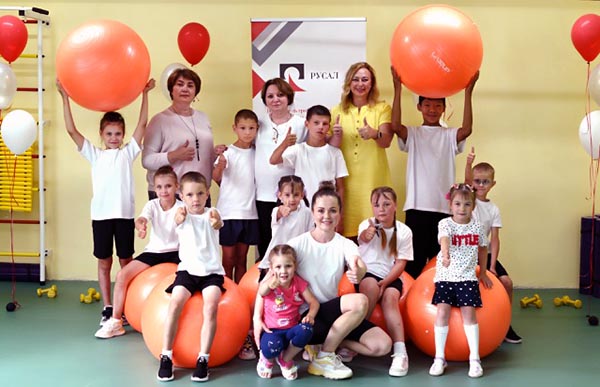 Дети детского дома «Ласточка» будут заниматься в обновленном спортивном зале