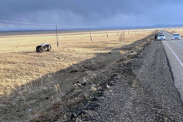 В Усть-Абаканском районе в результате автоаварии погиб человек