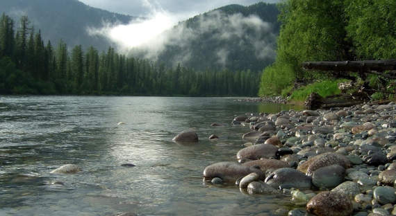МЧС: Уровень воды в реках Хакасии остается в пределах нормы