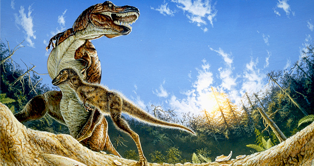 Немецкие ученые: динозавры вымерли из-за холода