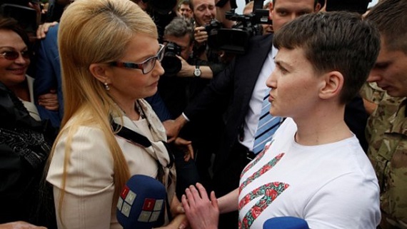 Тимошенко допустила исключение Савченко из «Батькивщины»