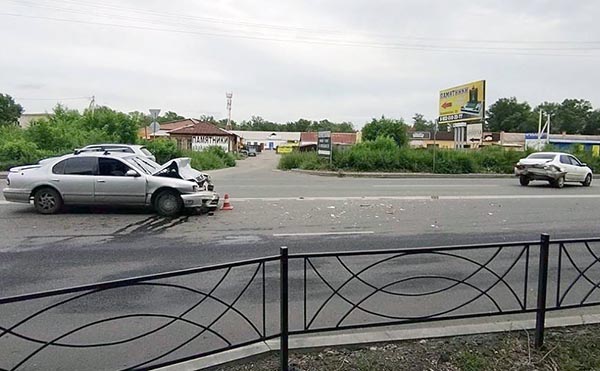 В Абакане в результате ДТП пострадал водитель иномарки