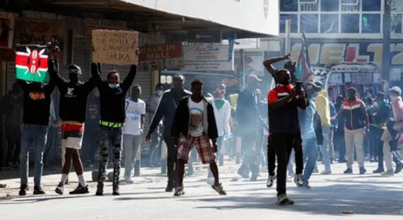 В Кении полыхают беспорядки