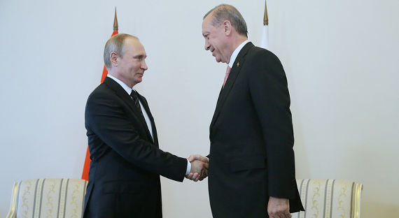 Путин и Эрдоган провели первую после кризиса встречу