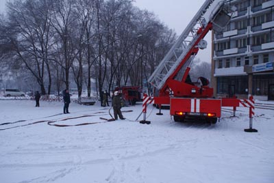 Пожарные спасли "Дружбу"