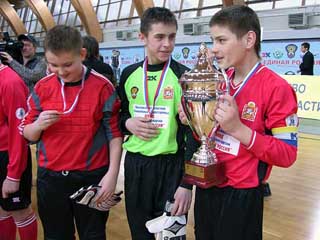 Хакасия в числе лучших на Всероссийском проекте "Мини-футбол в школу"