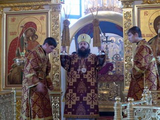 Православные Хакасии отмечают Благовещение Пресвятой Богородицы