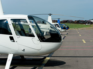В аэропорту Абакана ввели в эксплуатацию новую стоянку для вертолетов