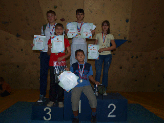 Абаканские скалолазы завоевали 7 медалей