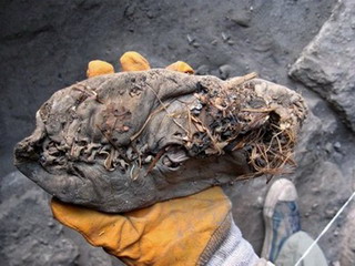 Найден древнейший в мире ботинок